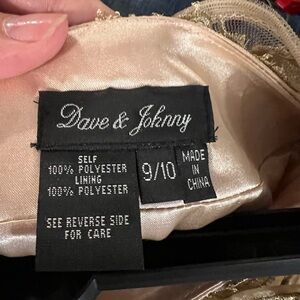 Dave and Johnny 2 two-piece prom dress size 9/10 smoke-free home!